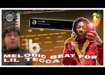 MAKING AN UPTEMPO, BOUNCY BEAT FOR TECCA & LIL YACHTY WITH NOAH MEJIA FROM SCRATCH!! | FL STUDIO