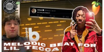 MAKING AN UPTEMPO, BOUNCY BEAT FOR TECCA & LIL YACHTY WITH NOAH MEJIA FROM SCRATCH!! | FL STUDIO