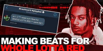 MAKING BEATS FOR WHOLE LOTTA RED (Playboi Carti) | FL Studio Cookup