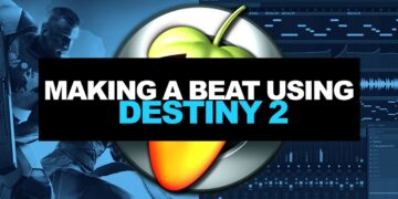 MAKING BEATS USING DESTINY 2 (Video Game Challenge | Making Sampled Beats FL Studio 12