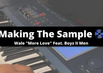 Making the Sample for Wale “More Love” Feat. Boyz II Men | Original Sample #Shorts