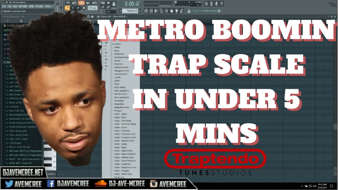 Metro Boomin | TRAP SCALE Explained | IN UNDER 5 MINS | FL Studio