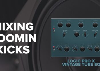 Mixing BOOMIN Kicks with Logic Pro X (Vintage Tube EQ)