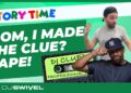 Mom, I made the Clue tape!