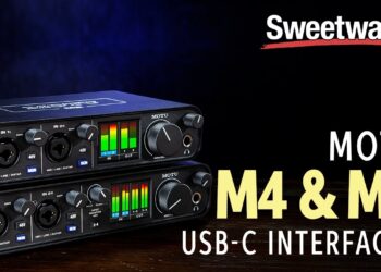 MOTU M4 & M2 USB-C Audio Interfaces Overview