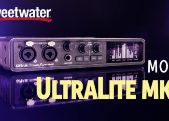 MOTU UltraLite-mk5 Audio Interface Demo