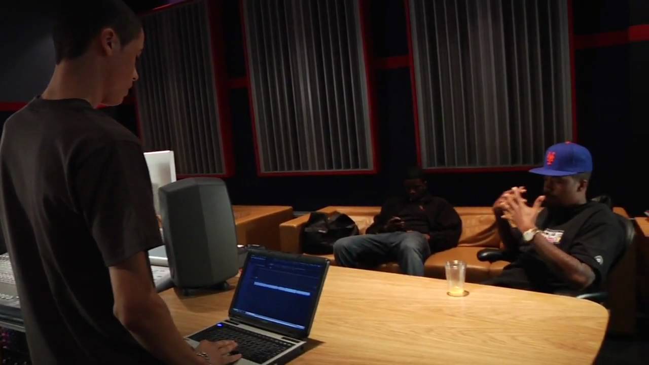 Nas @ Red Bull Studios with C-Sick