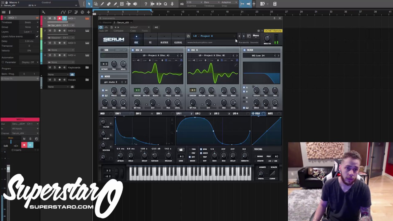 New Serum PresetBank | Massive PresetBank | & Audio MIDI Loop Packs