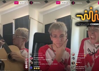 NICK MIRA MAKING BEATS – 1 HOUR INSTAGRAM COOKUP – USING 808 CHORDS