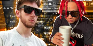 Nick Mira Making Beats For Trippie Redd