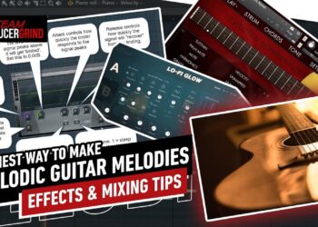 (NO MORE TRASH GUITAR MELODIES!) How To Make UNIQUE Melodic Guitar Melodies FROM SCRATCH | FL Studio