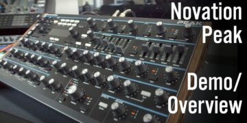 Novation Peak Synth Demo & Overview