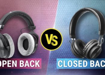 Open-Back vs. Closed-Back Studio Headphones – What’s The Difference?