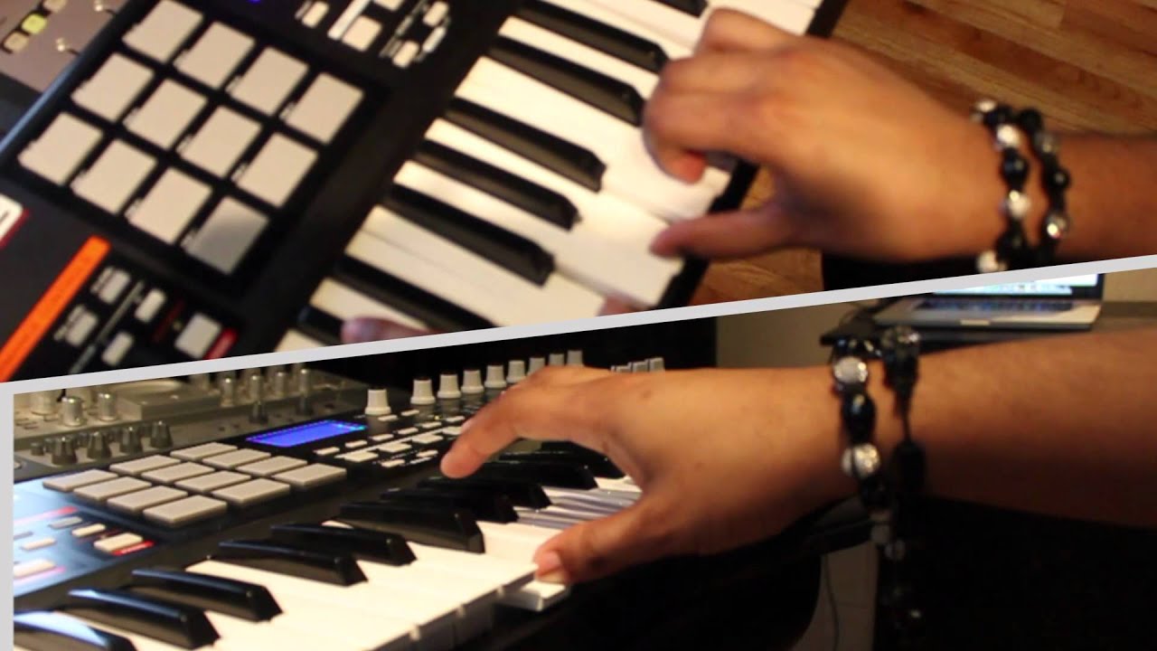 Owen Hill Jr Making a Beat for Nicki Minaj