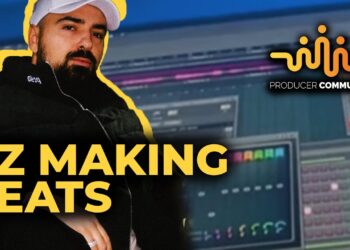 OZ MAKING BEATS  (shows screen)