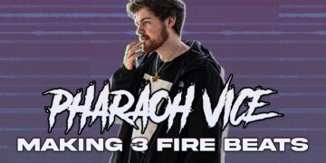 PHARAOH VICE MAKES 3 FIRE BEATS | Studio Cookup