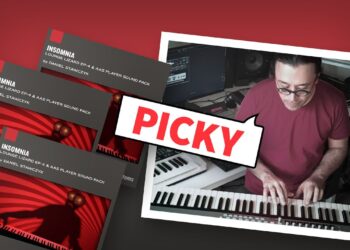 Picky—Thiago Pinheiro jams with the Insomnia sound pack for Lounge Lizard EP-4