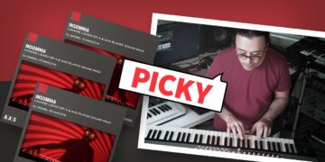 Picky—Thiago Pinheiro jams with the Insomnia sound pack for Lounge Lizard EP-4