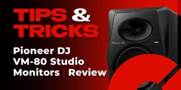Pioneer DJ VM-80 Studio Monitors Review | Tips and Tricks