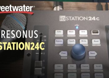 PreSonus ioSTATION 24c 2×2 Interface and Controller Demo