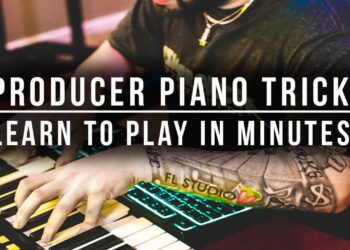 PRODUCER PIANO/CHORD TRICK! LEARN HOW TO PLAY IN MINUTES! CHORD PROGRESSIONS & MORE!
