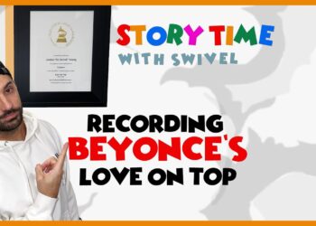Recording Love On Top for Beyonce