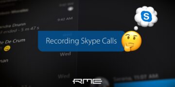 Recording Skype Calls