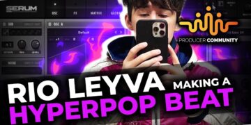 RIO LEYVA MAKING A HYPERPOP BEAT FROM SCRATCH
