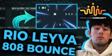 RIO LEYVA MAKING BEATS LIVE.  CRAZY 808 BOUNCE