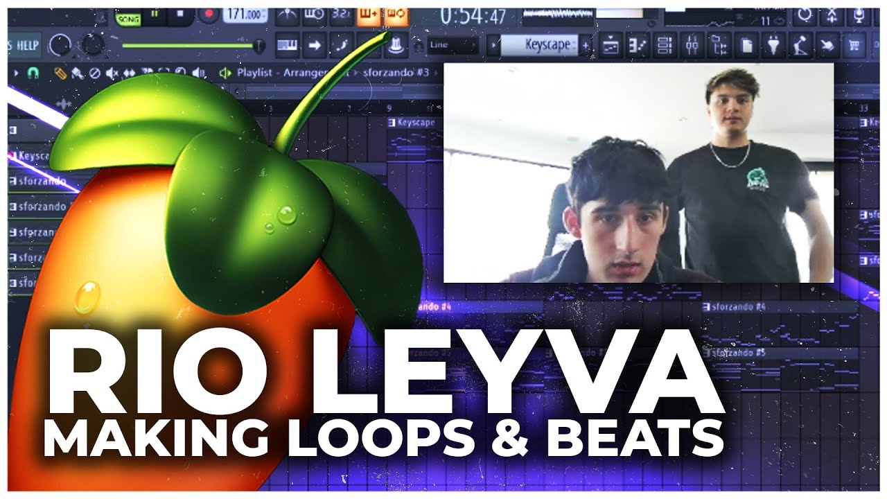Rio Leyva Making FIRE Loops & Beats Live  *from scratch*