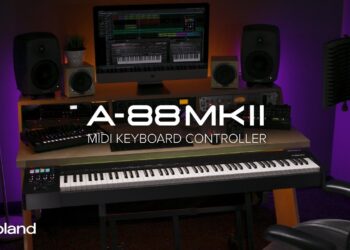 Roland A-88MKII MIDI Keyboard Controller