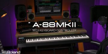 Roland A-88MKII MIDI Keyboard Controller