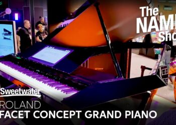 Roland Facet Concept Grand at Winter NAMM 2020