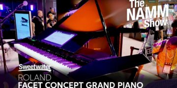 Roland Facet Concept Grand at Winter NAMM 2020