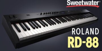 Roland RD-88 88-key Stage Piano Demo