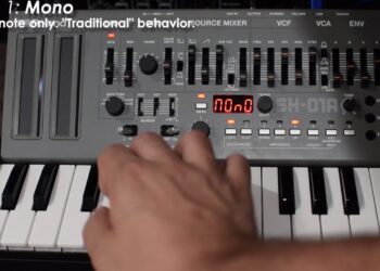 Roland SH-01A Boutique Synthesizer QUICK DEMO