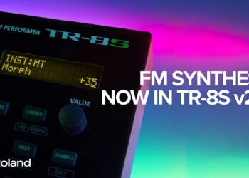 Roland TR-8S Rhythm Perfomer v2.0 Update: FM Synthesis, New INST FX & More