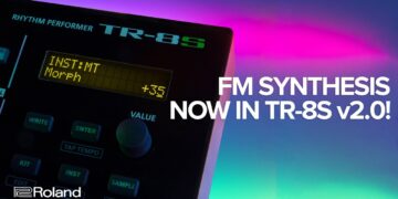 Roland TR-8S Rhythm Perfomer v2.0 Update: FM Synthesis, New INST FX & More