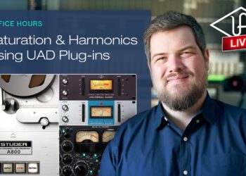 Saturation & Harmonics Tips and Tricks using UAD Plug-ins – UA Office Hours #111