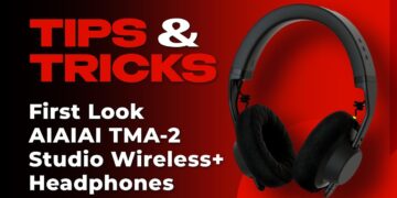 Say Goodbye To Latency! AIAIAI TMA-2 Studio Wireless+ Headphones First Look | Tips & Tricks