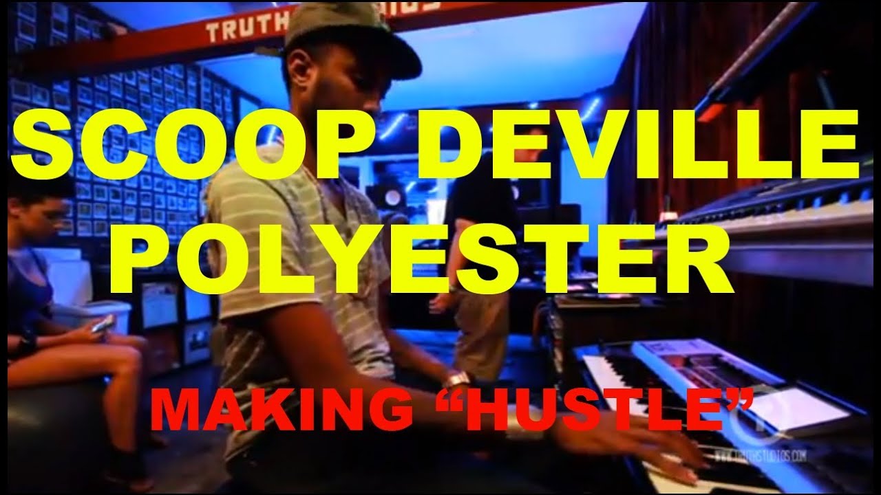 Scoop DeVille & Polyester Making a Beat at Truth Studios