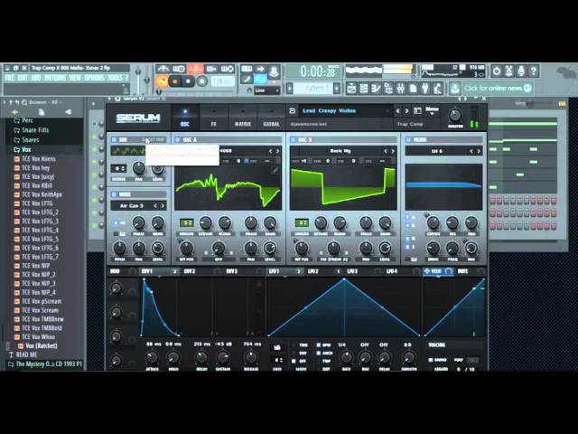 Some weird Sacii Sh!t w/Xfer Serum VST plugin