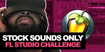 STOCK EVERYTHING CHALLENGE! Making a Beat In FL STUDIO Using ONLY Stock Sounds! (FIRE)