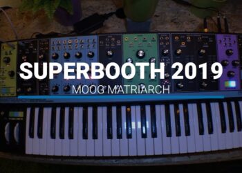 Superbooth 2019: MOOG matriarch Sound Demo