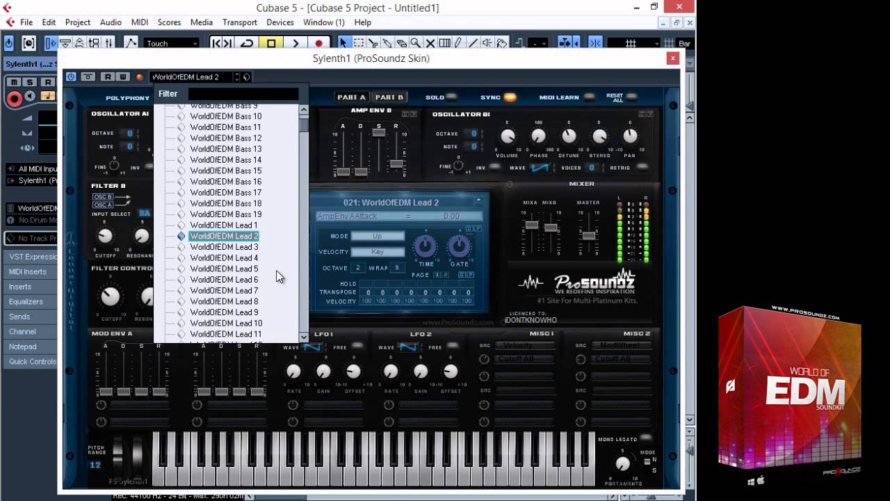 Sylenth1 World Of EDM PresetBank