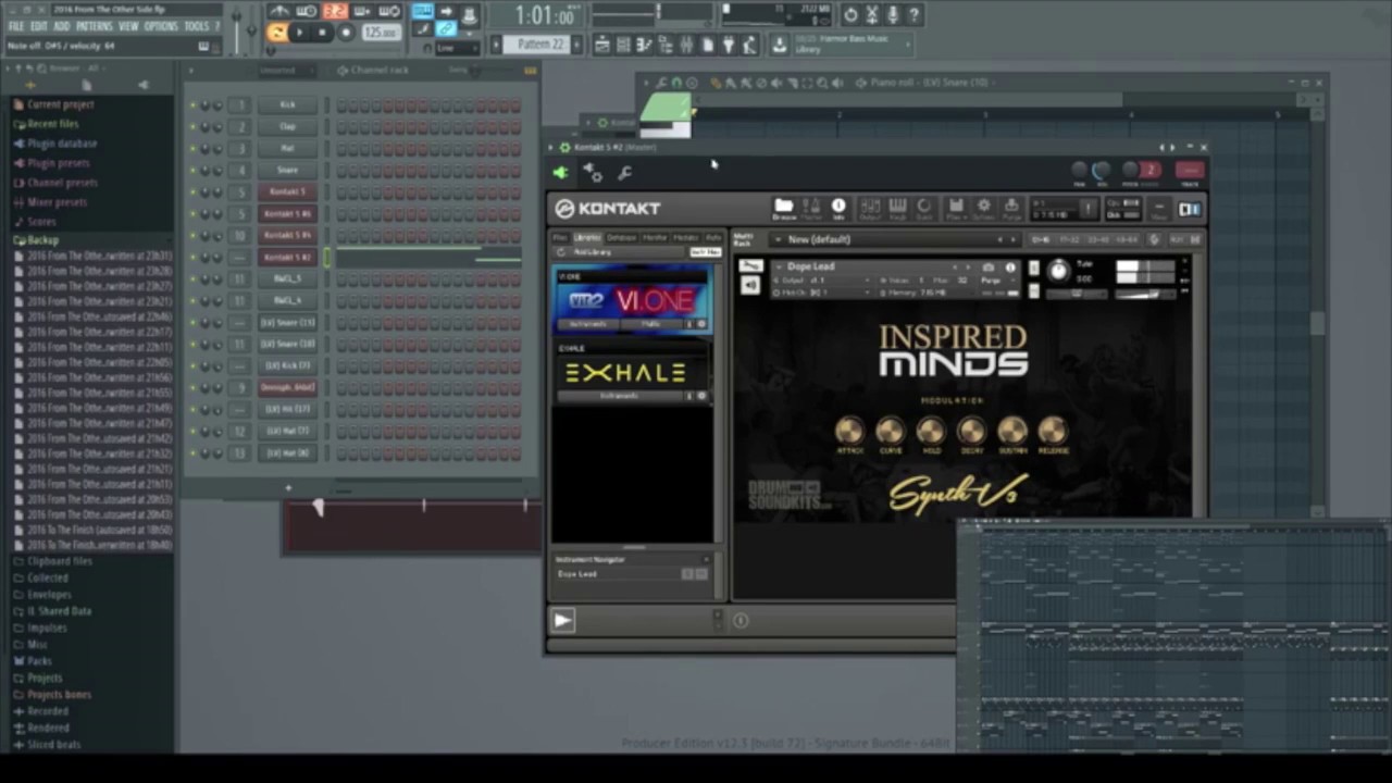 TBM Inspired Minds V3 Synth Video Demo