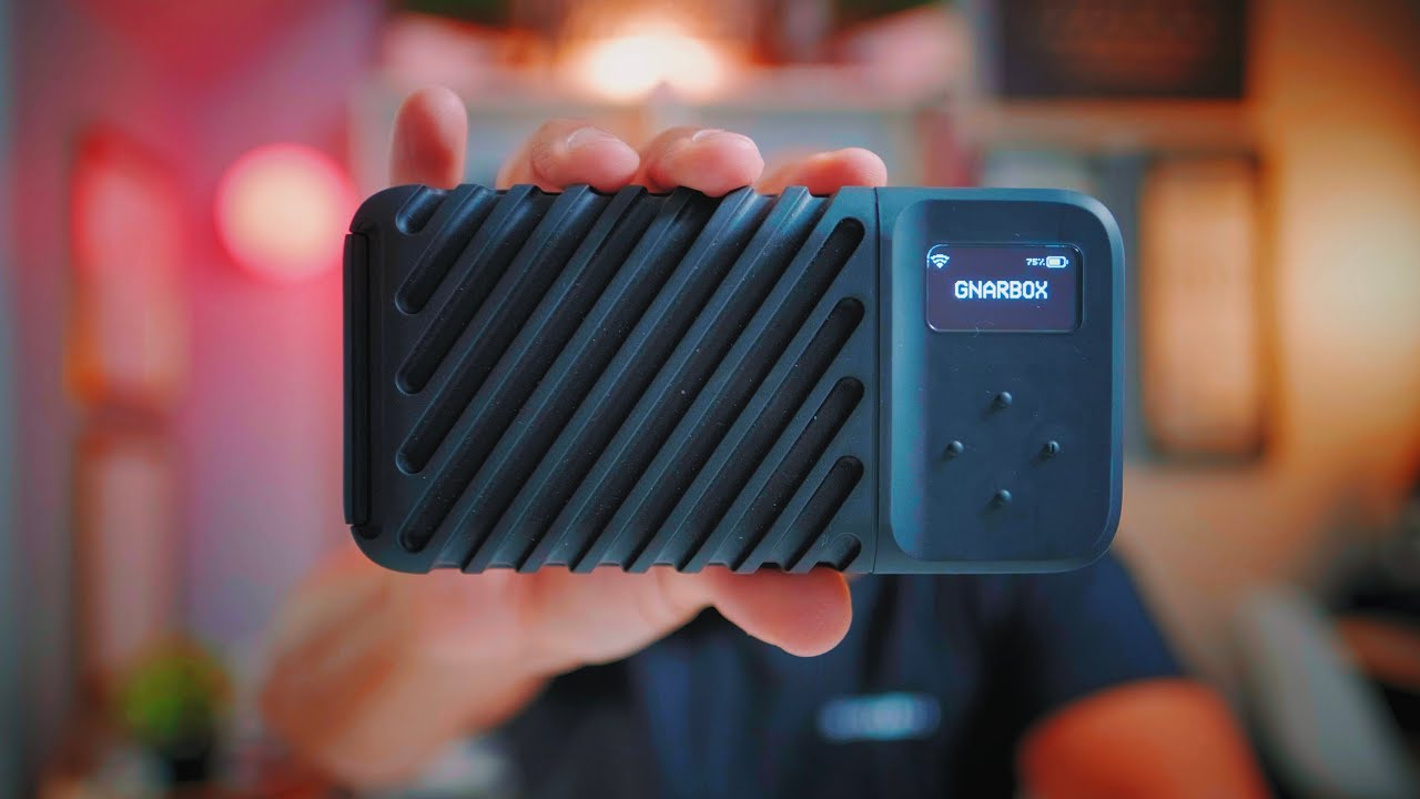 THE BEST BACKUP DEVICE MONEY CAN BUY FOR YOUR IPAD PRO!! GNARBOX 2.0 SSD REVIEW