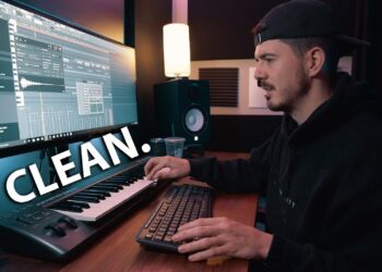THE CLEANEST MELODIES EVER. (MAKING A BEAT FL STUDIO)
