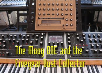 The Moog One and the Finegear Dust Collector