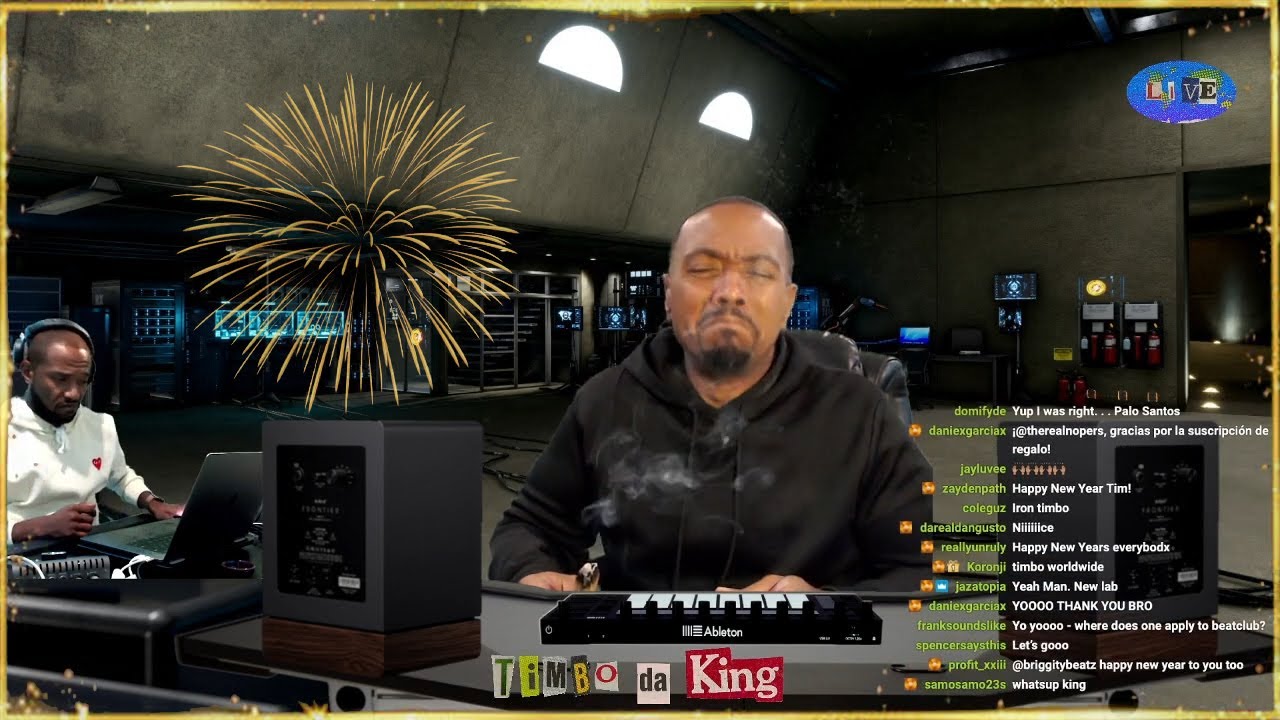 Timbaland celebrates 2021 with HEAT!!